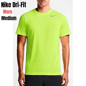 Nike Dri-Fit Neon T shirt, Medium